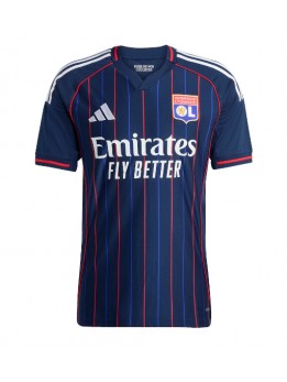 Olympique Lyonnais Replika Borta Kläder 2025-26 Kortärmad